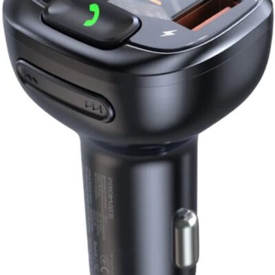 Promate SMARTUNE-4 FM Transmitter Kit Car Charger