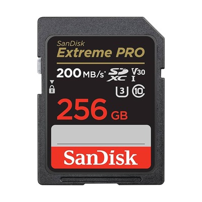 anDisk 256GB Extreme PRO SDXC UHS-I Memory Card