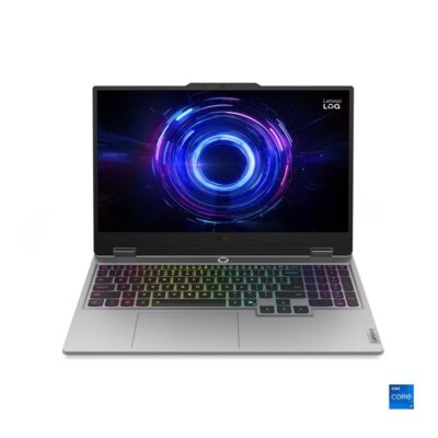 LENOVO LOQ 15IRX10 83JE00D5DP ( 2 YEARS WARRANTY)Core™ I7-14700HX	24GB DDR5 512GB NVME EN/AR 15.6″ FHD 144HZ RTX 5060 8GB DOS/LUNA GREY